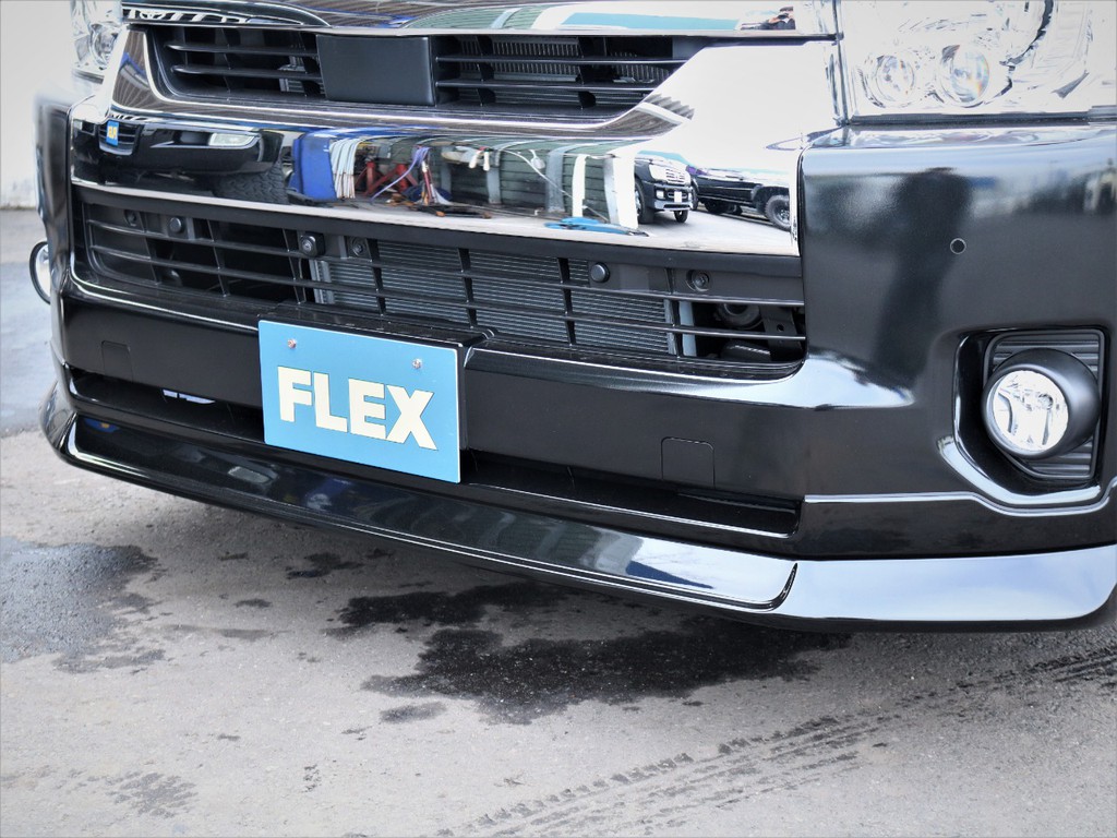 ＦＬＥＸオリジナルデルフィーノラインフロントスポイラー！