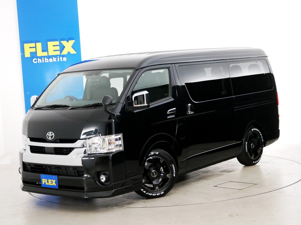 新車未登録　ハイエースワゴンＧＬ　１０人乗り３ナンバー登録　ガソリン２ＷＤ　スタンダードＰＫＧ！
