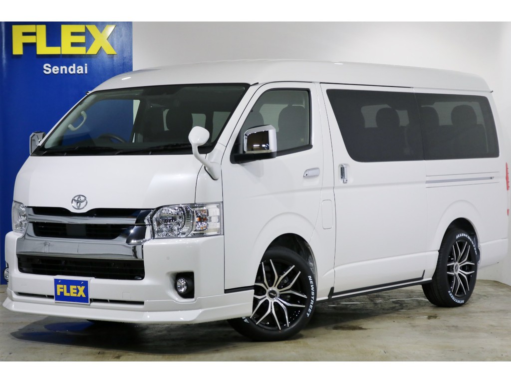 新型ハイエース ワゴンＧＬ ４ＷＤ 寒冷地仕様！