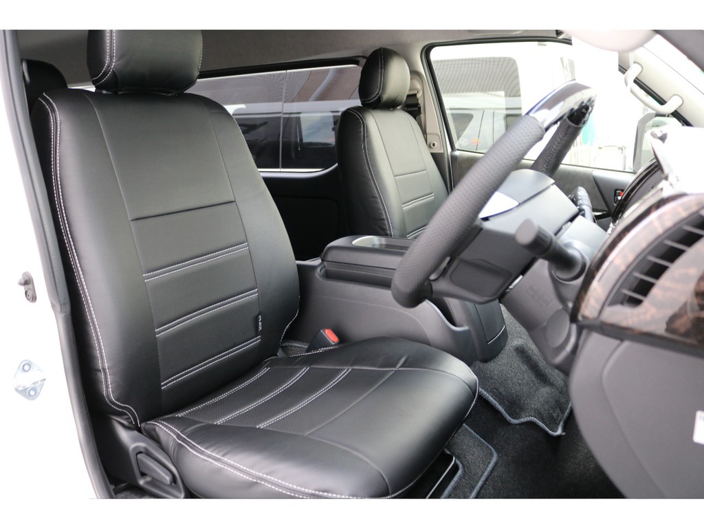 FLEXオリジナルシートカバー装着！