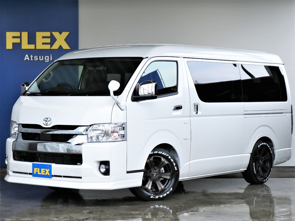 新型ハイエースワゴン　ガソリン2WD　ゼロワゴンベッド搭載！