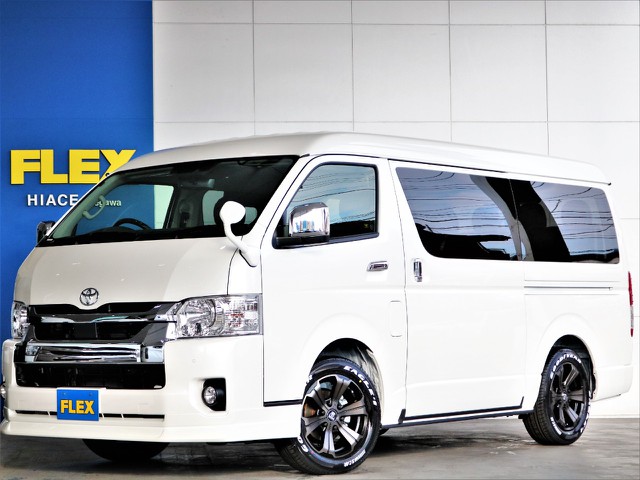 新型/新車】ハイエースワゴンGL　4WD　悪路でも心配なし☆　人も荷物もたくさん載せるならコレ！　使い勝手の良いファミリーパッケージです♪