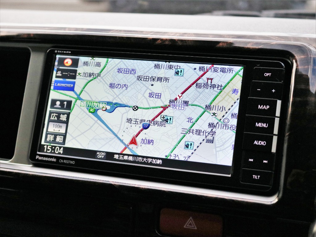 パナソニックストラーダ7インチナビ※音楽録音.DVD再生.Bluetooth.フルセグ☆