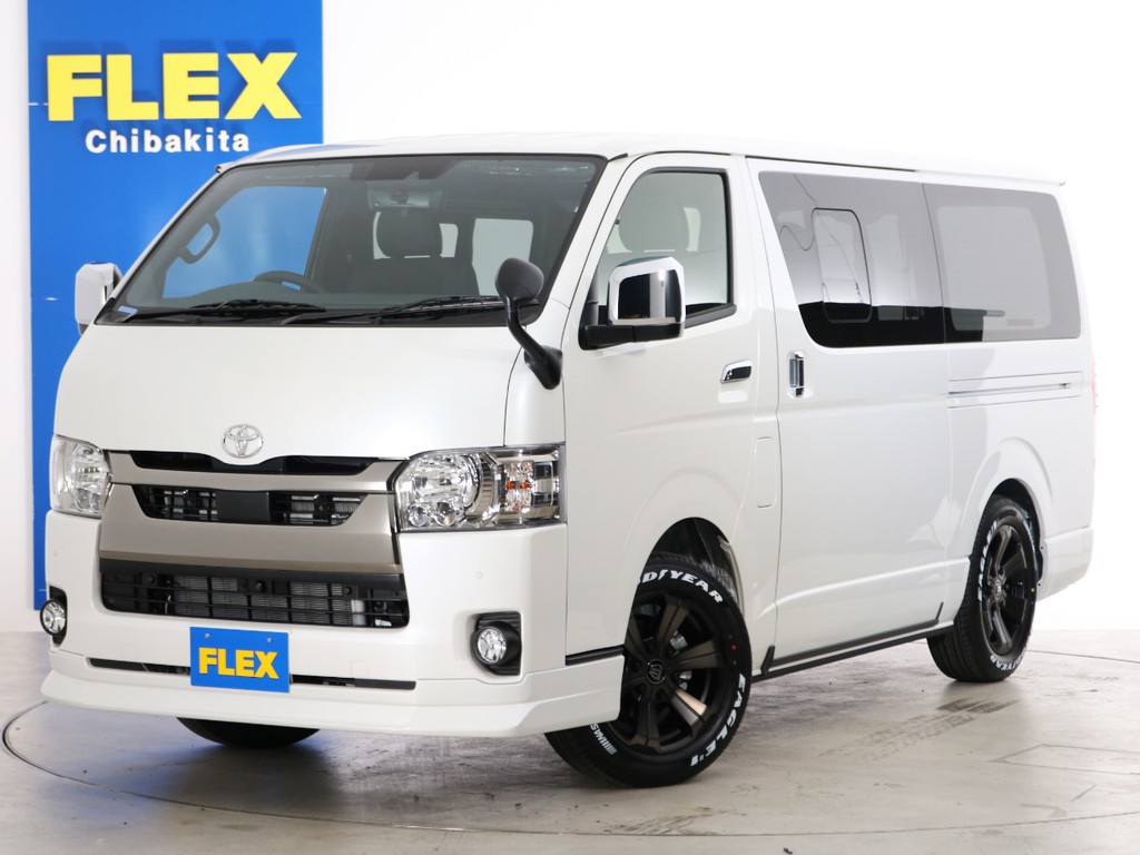 新車未登録　ハイエースバン　Ｓ－ＧＬ　ＤＴ４ＷＤ　ＤＰⅡ　ライトカスタムＰＫＧ！