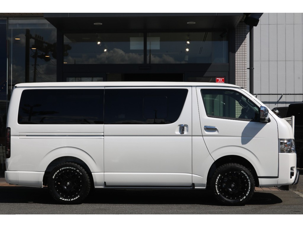 車高は純正車高のまま作成しておりますので乗り心地もそのまま！