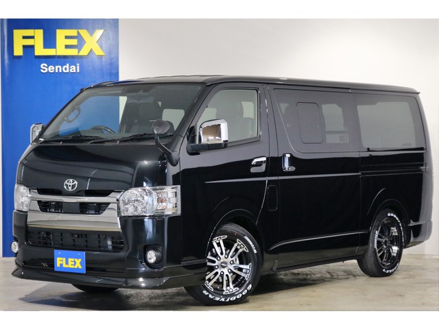 ★　新型　ハイエースバン　ディーゼル　４WD　ブラック　★