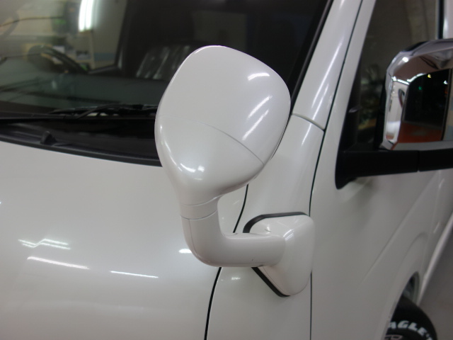 新車ハイエースＶダークプライムⅡワイドスーパーＧＬ２８００ディーゼルターボナビパッケージ入庫致しました！！