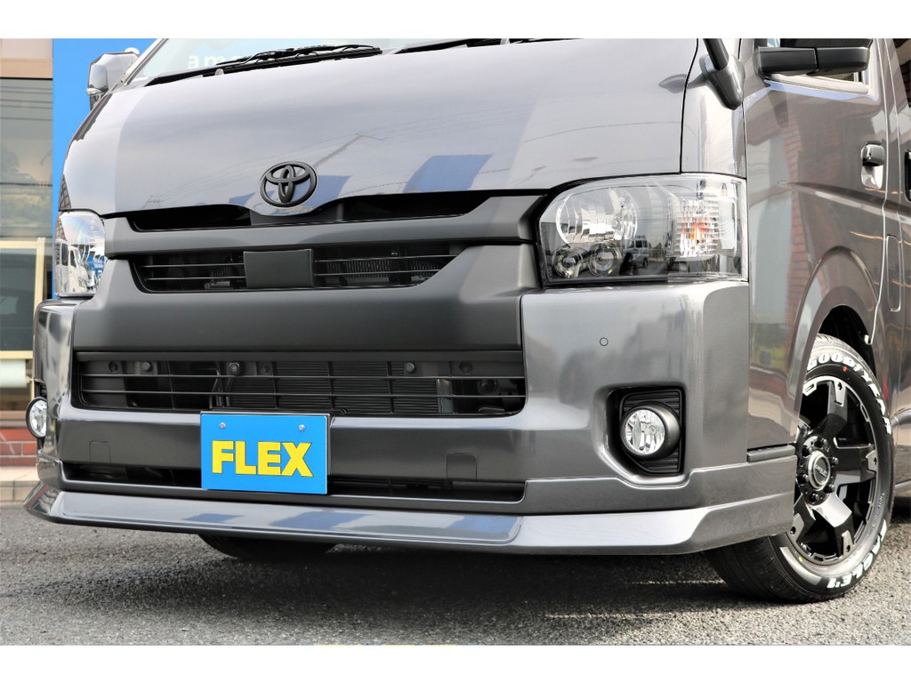 ＦＬＥＸフロントスポイラー！迫力のあるワイドボディ！！