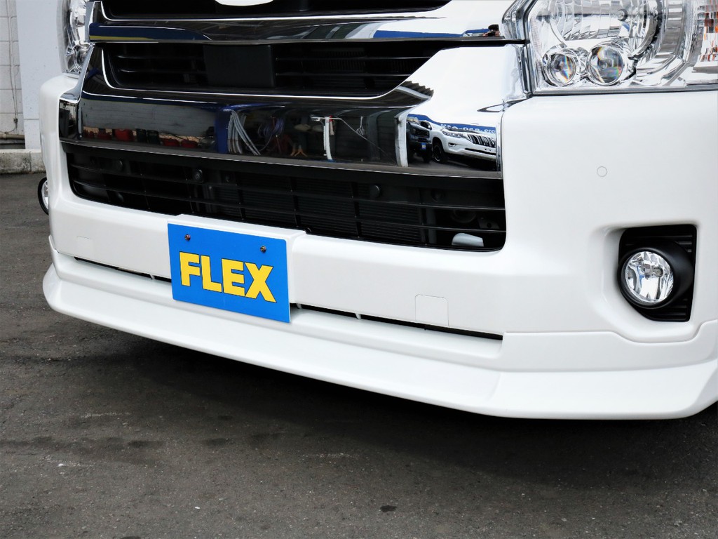 ＦＬＥＸオリジナルデルフィーノラインフロントスポイラー！