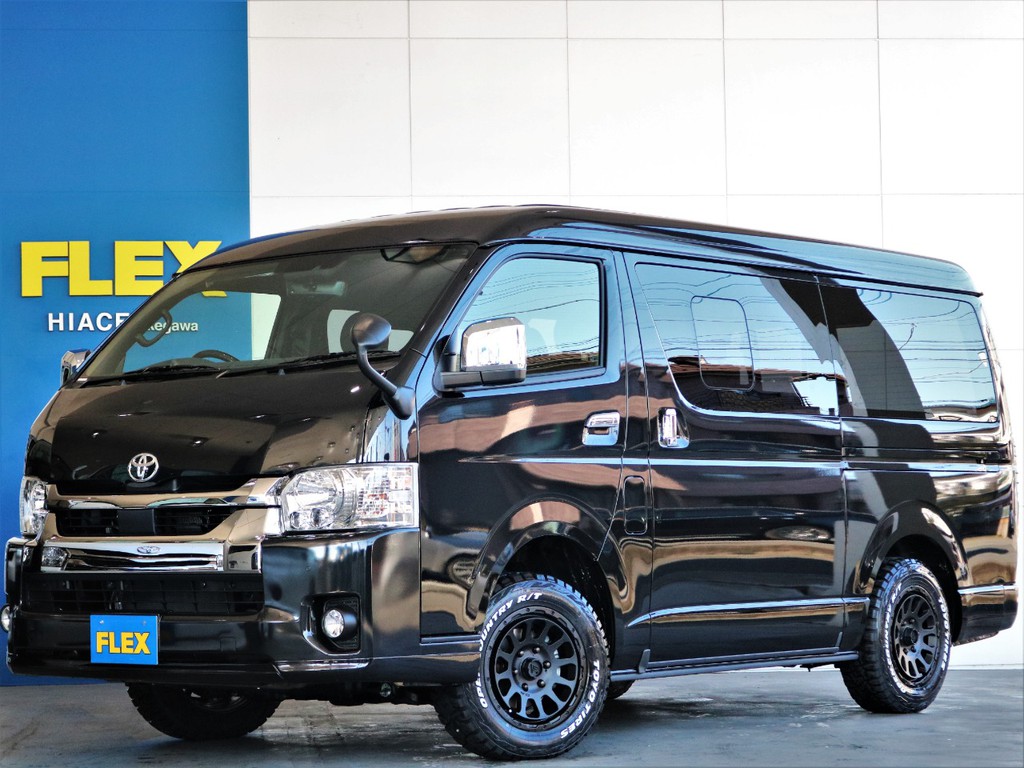 トヨタ ハイエースバン 2 7 スーパーgl ダークプライムii ワイド ミドルルーフ ロングボディ 4wd 価格 409 8万円 埼玉県 物件番号 中古車の情報 価格 Mota