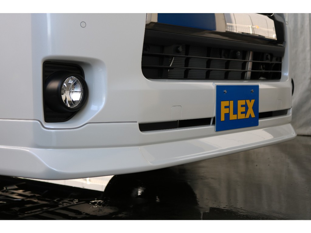 FLEXオリジナルDelfinolineフロントリップスポイラーを装備！