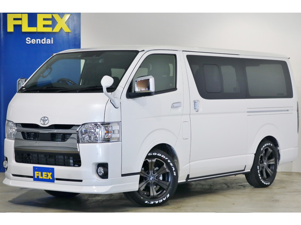 ハイエースバン 2.8 スーパーGL ダークプライムⅡ ロングボディ ディーゼルターボ 4WD パーキングサポート