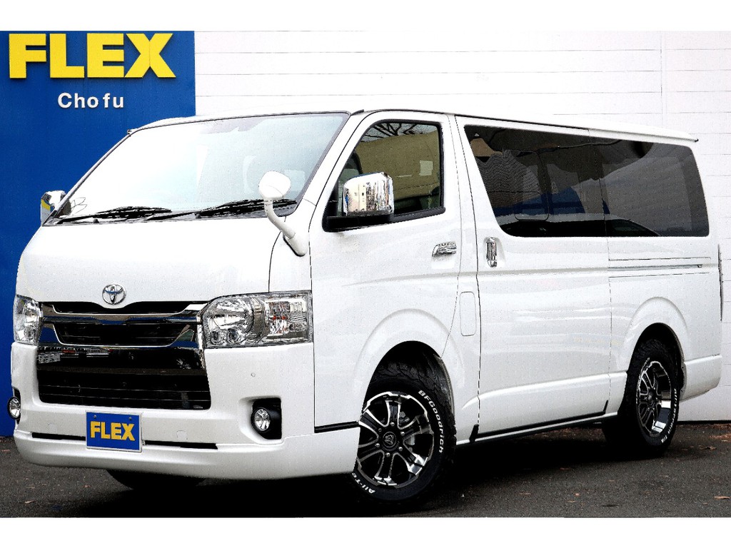 ハイエース調布店０４２４－４０－１１９１までお問い合わせください！新車ハイエースＶダークプライムⅡディーゼルターボ４ＷＤ！寒冷地仕様車！