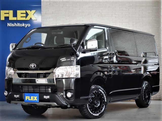 新車ダークプライムⅡディーゼル４ＷＤ！両側パワースライドドア搭載！新型８インチナビ装備オリジナルベットＫＩＴ装着済み♪
