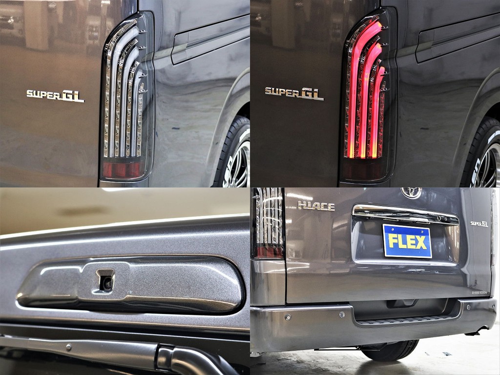 〔FLEX煌きBLACテールランプ〕〔デジタルインナーミラーカメラ〕〔インテリジェントクリアランスソナー〕