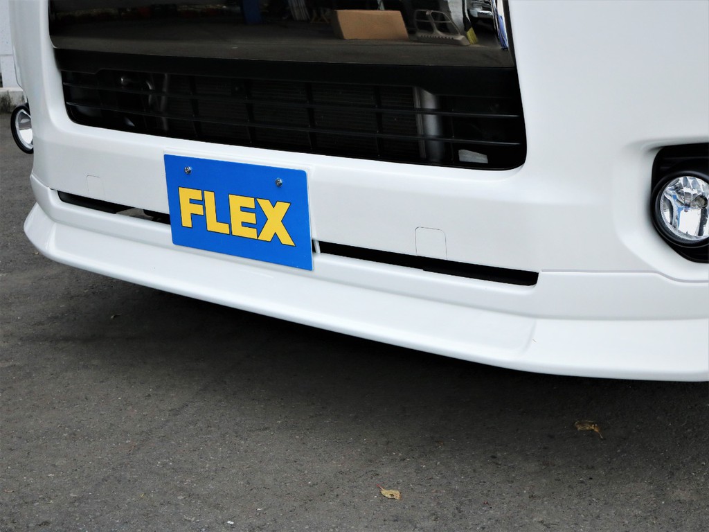 FLEXオリジナルデルフィーノラインフロントスポイラー！