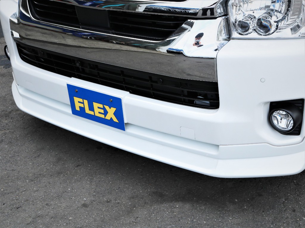 ＦＬＥＸオリジナルデルフィーノラインフロントスポイラー！