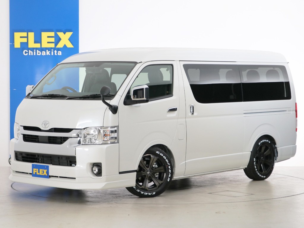 新車未登録　ハイエースワゴンＧＬ　ガソリン２ＷＤ　ＦＬＥＸオリジナル内装アレンジ【Ｖｅｒ２】！
