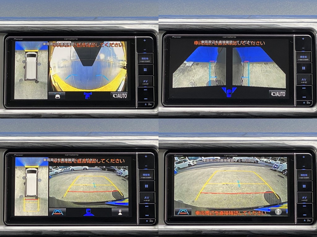 フロント サイド リアカメラ完備！！パノラミックビューモニター！！