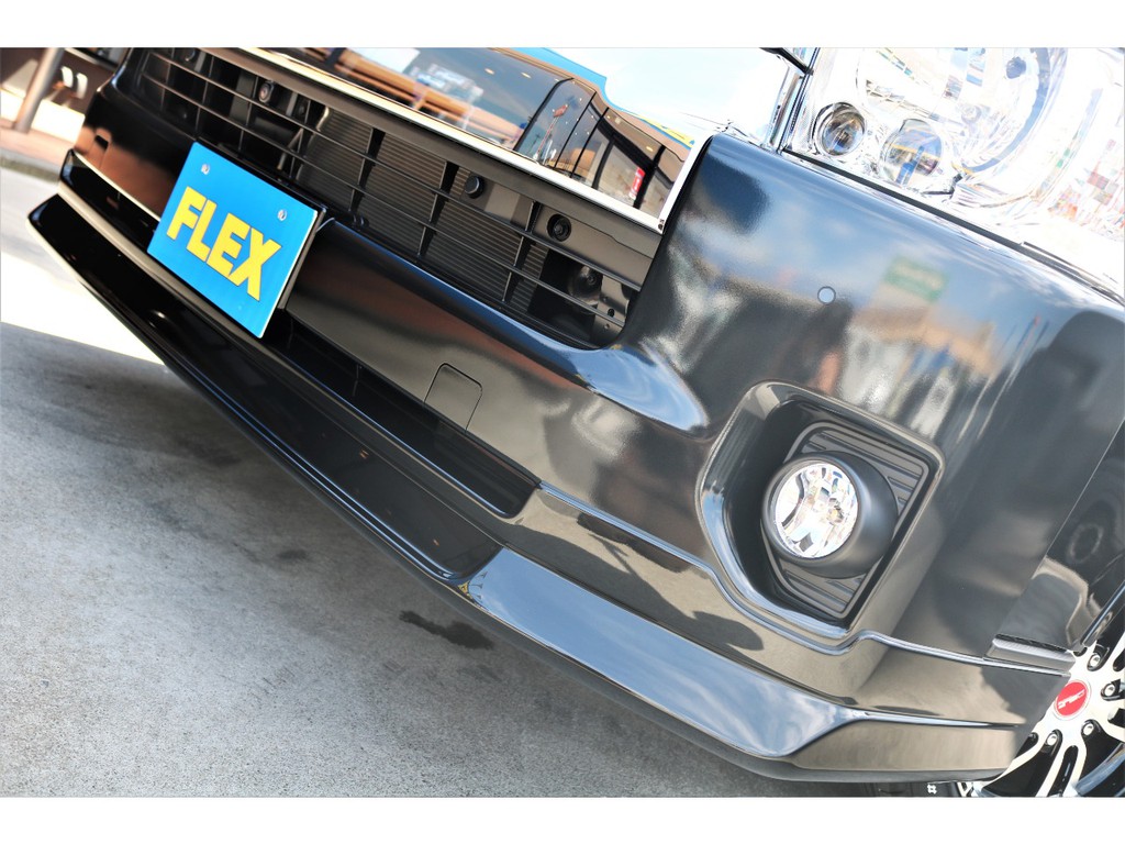 ＦＬＥＸ Ｄｅｌｆｉｎｏ Ｌｉｎｅフロントスポイラーを装着！！