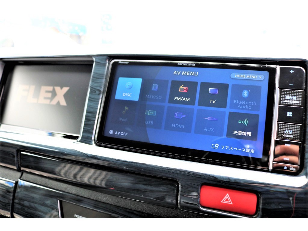 カロッツェリアＳＤナビ＆サブモニター搭載！！
