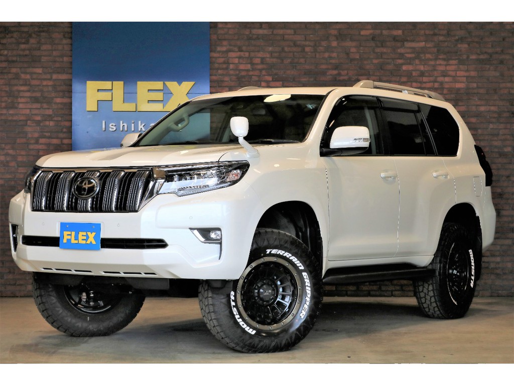 トヨタ ランドクルーザープラド 2 8 Tx ディーゼルターボ 4wd 車探しなら中古車 新車の専門店flex フレックス へ