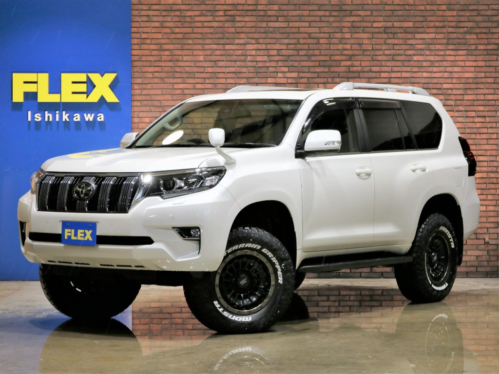 【新車未登録　150プラド　ＴＸ　ディーゼル４ＷＤ　5人乗り】お気軽にフレックスランクルハイエース石川店０７６－２７４－６００２までお問い合わせ下さい！