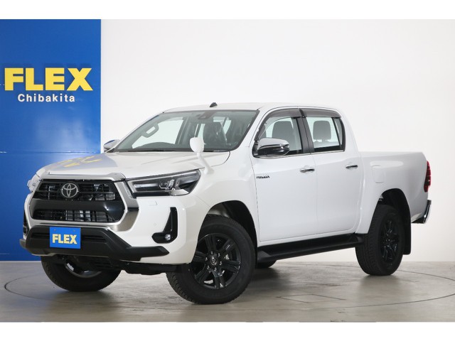 新車未登録！即納可能！ハイラックスZグレード、ホワイトカラー入庫致しました！！