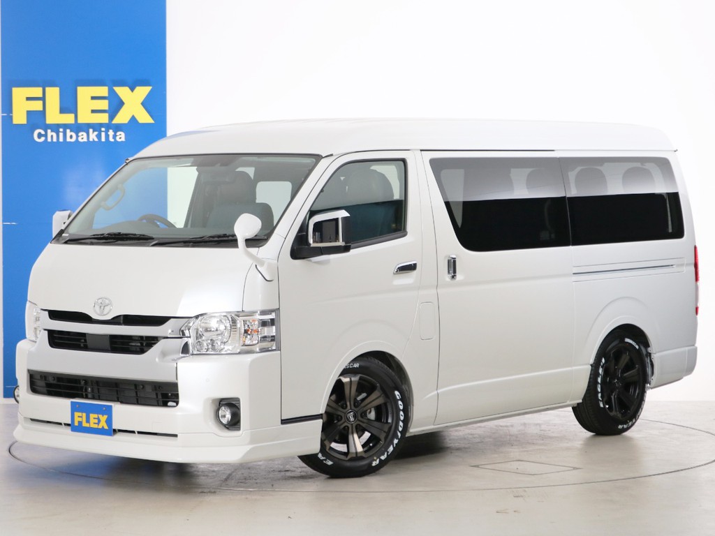 新車未登録　ハイエースワゴンＧＬ　ガソリン２ＷＤ　ＦＬＥＸ内装アレンジ【Ｖｅｒ１デニム】！