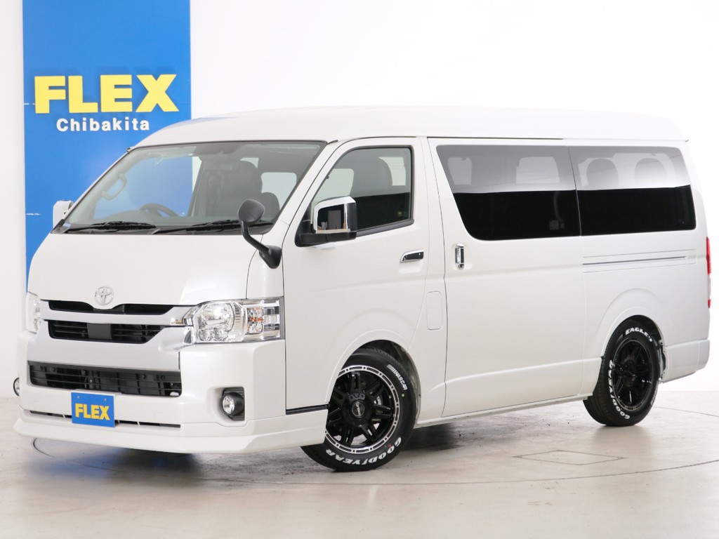 新車未登録　ハイエースワゴンＧＬ　ガソリン２ＷＤ　ＦＬＥＸオリジナル内装アレンジ【Ｖｅｒ３】！