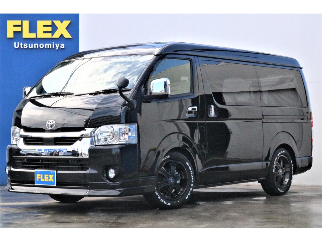 【新車】ハイエース　ワゴンＧＬロング２ＷＤ　内装架装Ｖｅｒ１