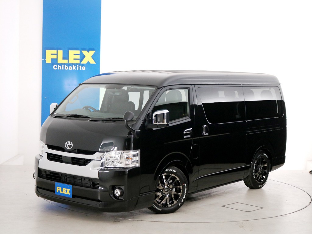 新車未登録　ハイエースワゴンＧＬ　１０人乗り３ナンバー登録　ガソリン２ＷＤ　ＦＬＥＸオリジナル内装アレンジ【Ｖｅｒ１】！