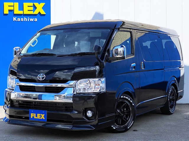 新車ハイエースワゴンＧＬ ＦＬＥＸオリジナルシートアレンジＶｅｒ２ ツインナビパッケージが入庫しました！！
