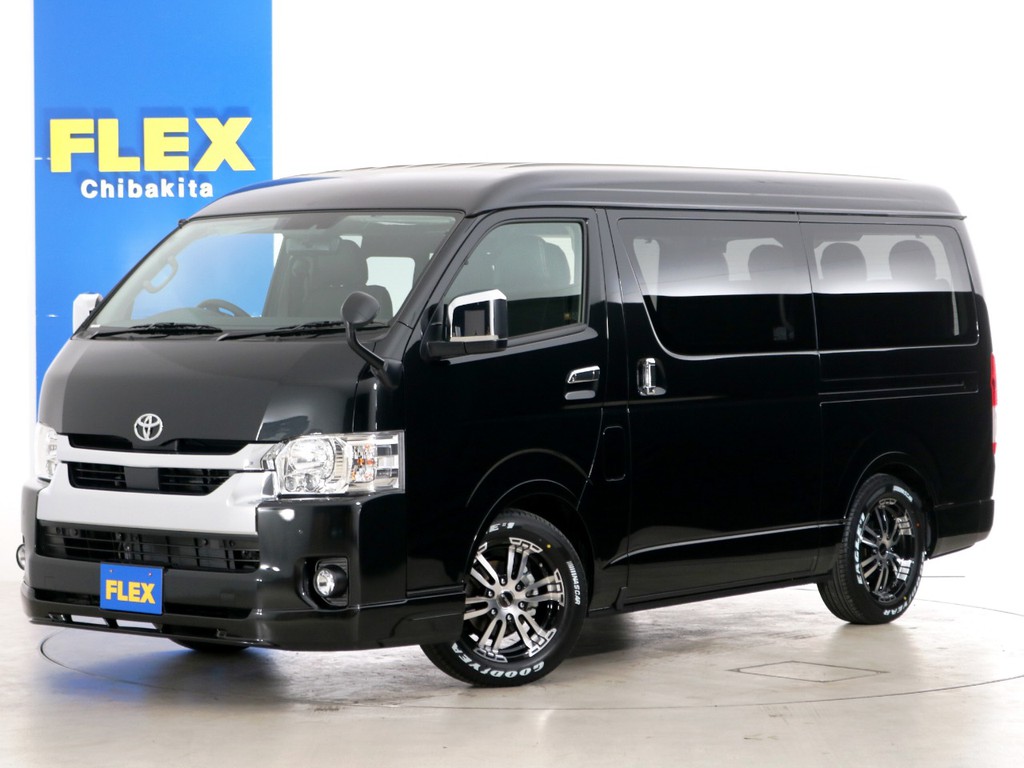 新車未登録　ハイエースワゴンＧＬ　ガソリン４ＷＤ　ＦＬＥＸオリジナル内装アレンジ【Ｖｅｒ１】！
