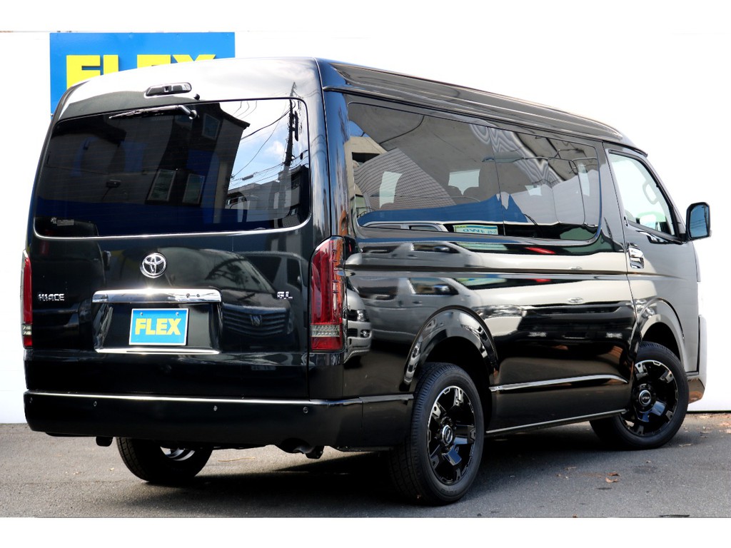 ブラックボディーのシートアレンジ車！