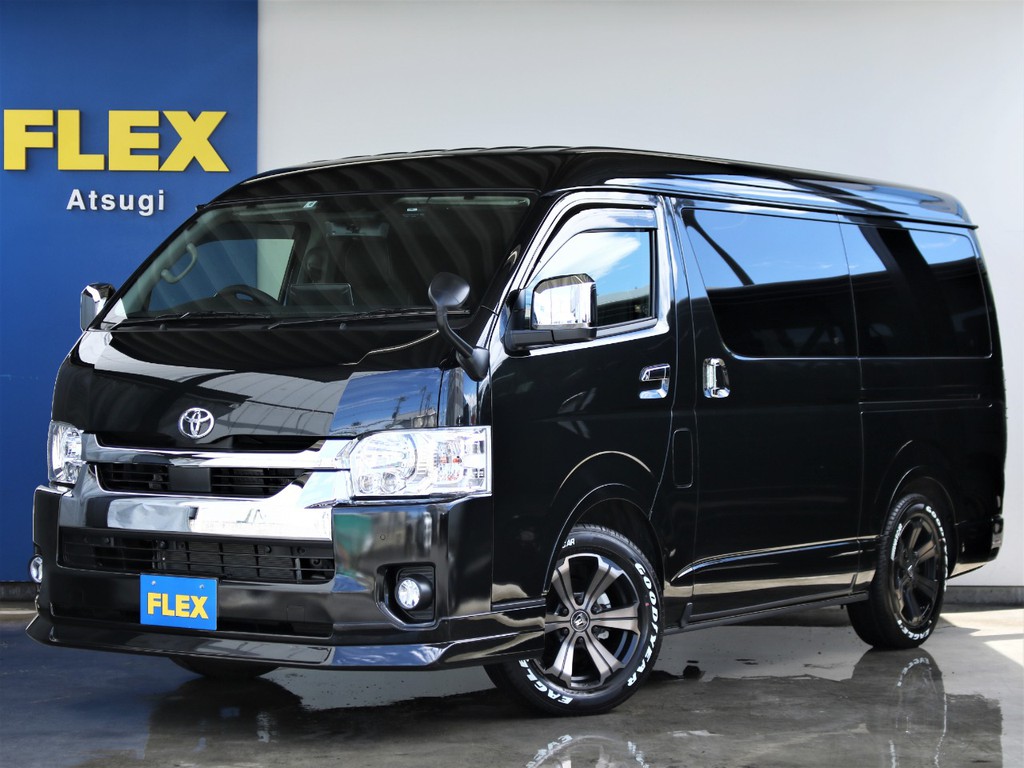 ハイエース 2.7 GL ロング ミドルルーフ 4WD Ver1.5　広大なラゲッジスペース