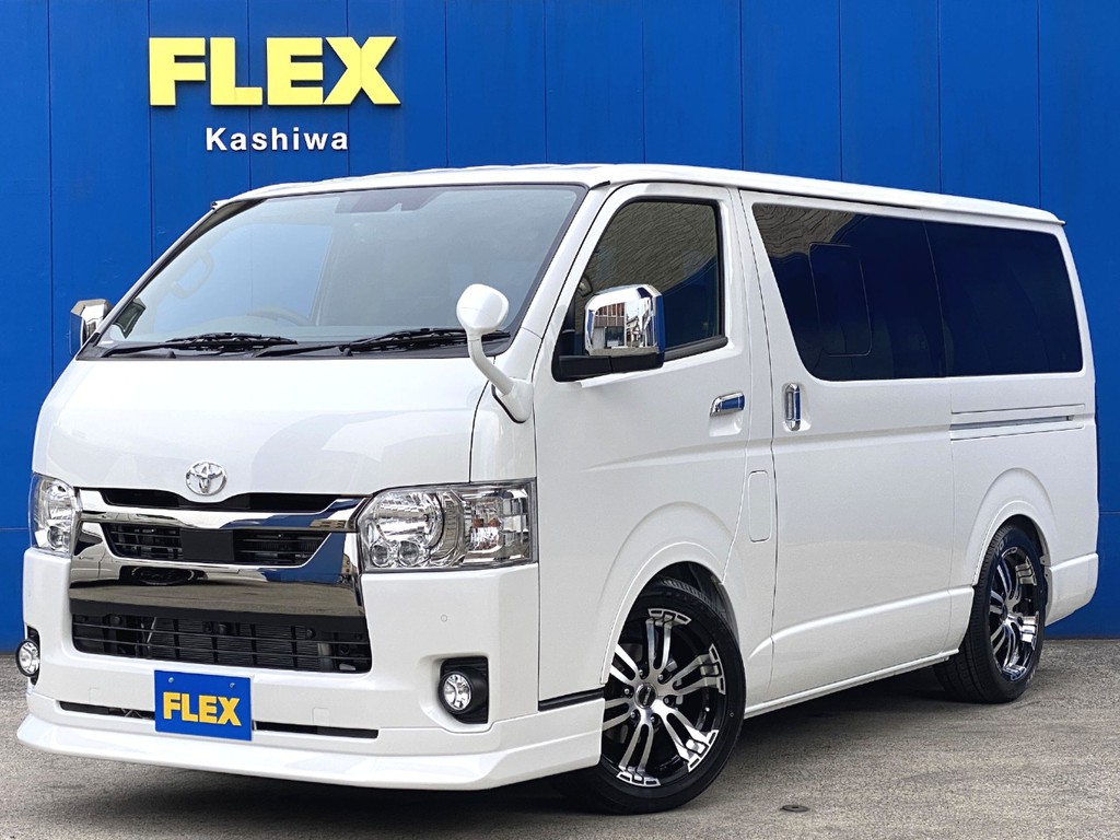 新車ハイエース スーパーＧＬ ダークプライムⅡ ２８００ディーゼルターボ ＦＬＥＸカスタムパッケージが入庫しました！！
