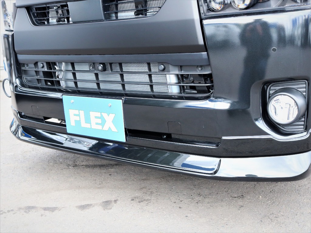 ＦＬＥＸオリジナルデルフィーノラインフロントスポイラー！