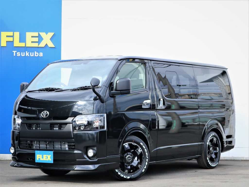 新車ハイエースVスーパーＧＬ５人乗り２ＷＤディーゼル特別仕様車ダークプライム２が完成！
