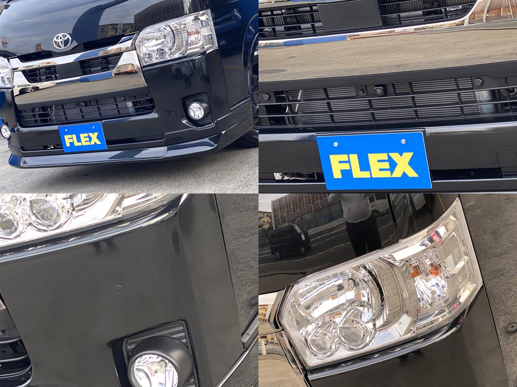 ＦＬＥＸオリジナル ＤｅｌｆｉｎｏＬｉｎｅフロントスポイラーをセット！！