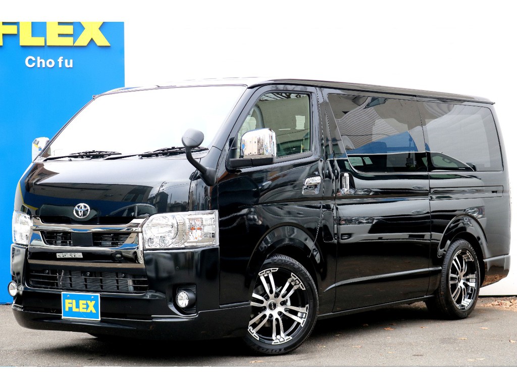 ハイエース調布店０４２４－４０－１１９１までお問い合わせください！新車ハイエースＶ２８００ｃｃダークプライムⅡディーゼルターボ２ＷＤ！ナビパッケージ！