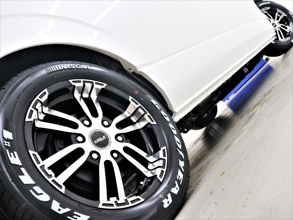 17inch FLEX【Delf02】アルミホイール＆Goodyearナスカータイヤ装着！