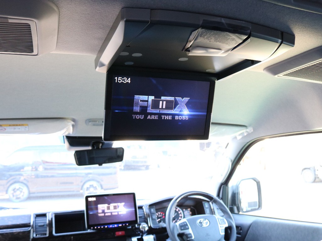 アルパイン後席フリップダウンモニター☆