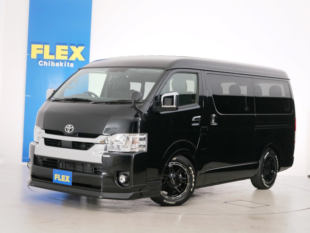 新車未登録　ハイエースワゴンＧＬ　１０人乗り３ナンバー登録　ガソリン２ＷＤ　内装アレンジ【アレンジＡ－Ｓ】！