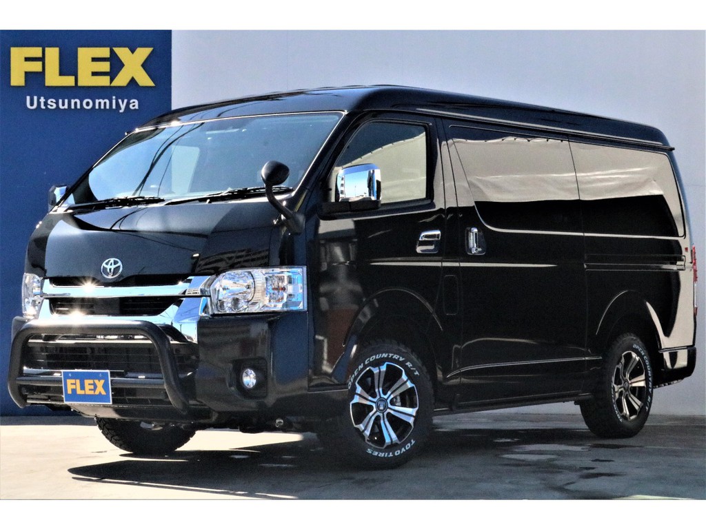 【新車】ハイエース　ワゴンＧＬロング　４ＷＤオリジナル内装架装Ｖｅｒ1