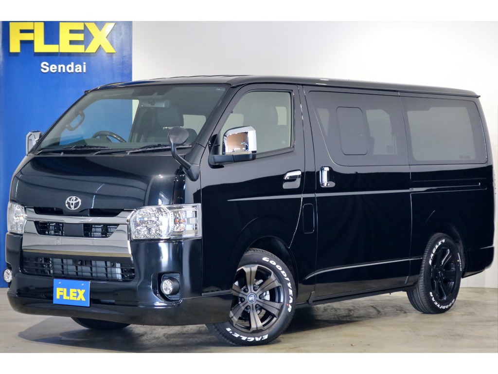 ハイエースバン 2.8 スーパーGL ダークプライムⅡ ロングボディ ディーゼルターボ 4WD パーキングサポート