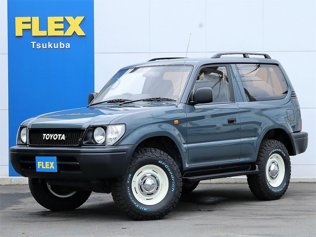 ショートボディー90プラド(アンヴィルグレー＆マットブラック)入庫です！