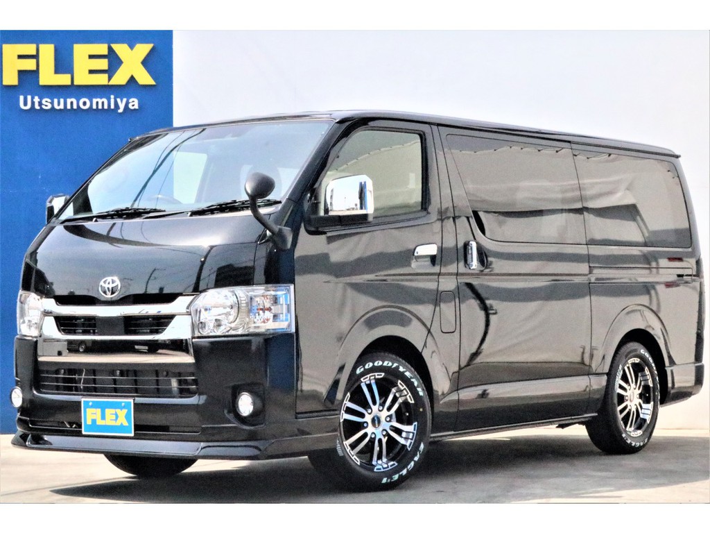 【新車】ハイエースバン2.0ダークプライムⅡ特別仕様車２ＷＤフローリングパッケージ