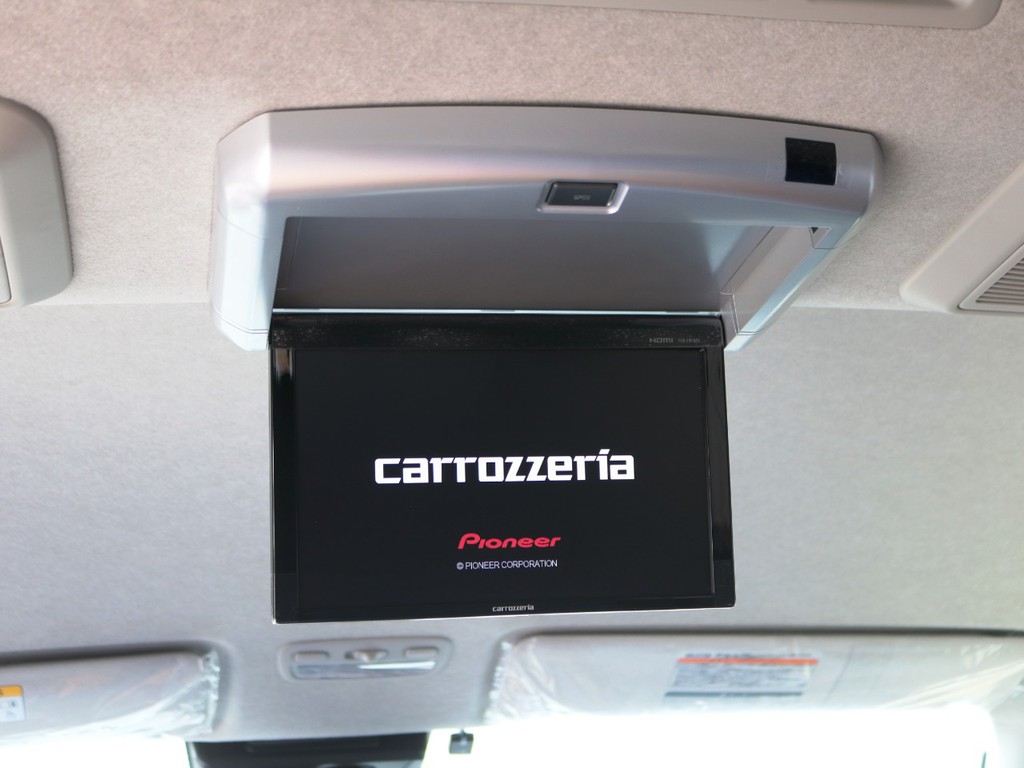 カロッツェリア　１０．２型　フリップダウンモニター！