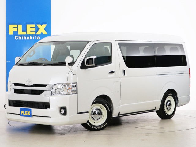 新車未登録　ハイエースワゴンＧＬ　ガソリン４ＷＤ　ＦＬＥＸオリジナル内装アレンジ【Ｖｅｒ１．５デニム】！